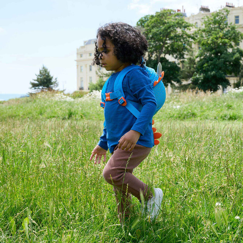 LittleLife Mochila infantil com estampa de tricerátopo.