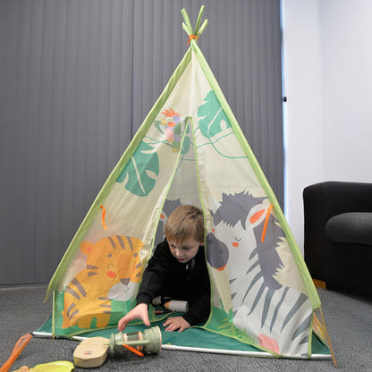 Jungle Explorer Tenda de Brincar MoVe  com Acessórios - Brinquedo de Aventura Infantil para Ambientes Internos e Externos - Reino Unido 2026