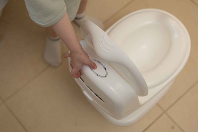 Nuby Vaso sanitário com som realista de descarga