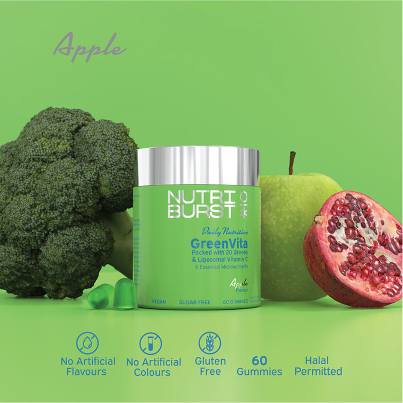 Nutriburst Greenvita 60s