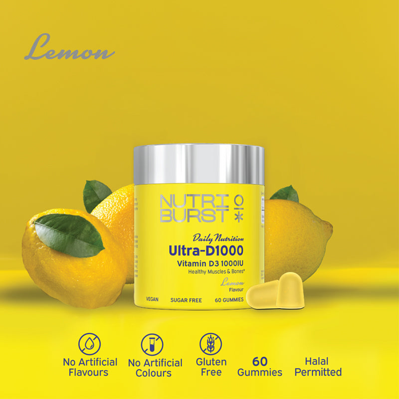 Nutriburst Ultra D3 1000 UI 60s