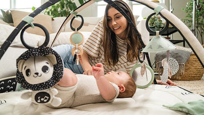 Tiny Love Gymini clássico preto e branco