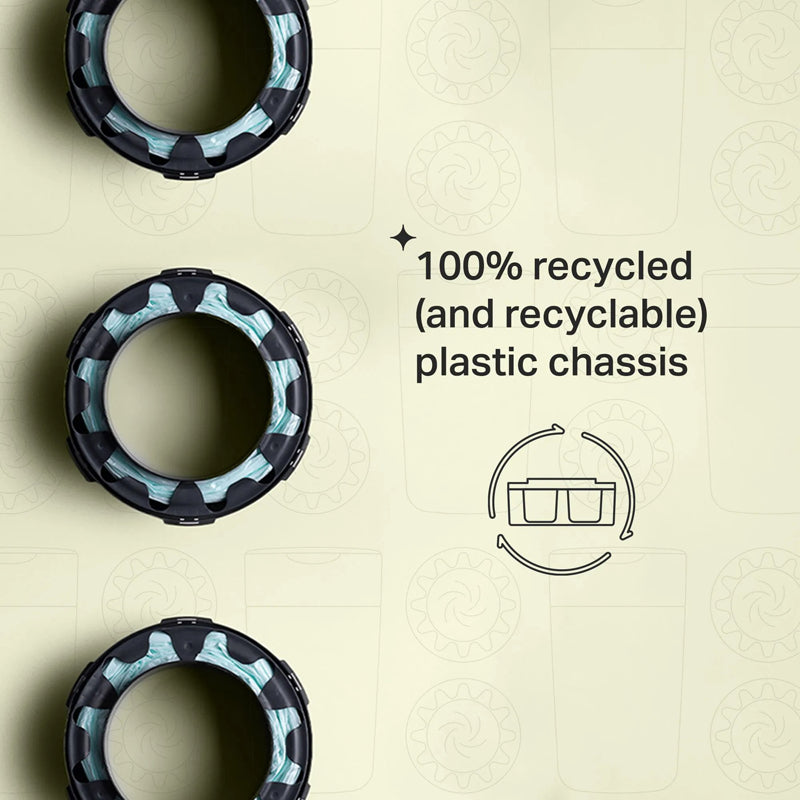 Tommee Tippee Refil para cartucho de fita cassete XL, pacote com 6 unidades