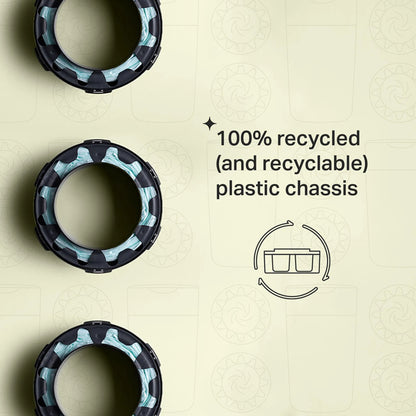 Tommee Tippee Refil para cartucho de fita cassete XL, pacote com 6 unidades