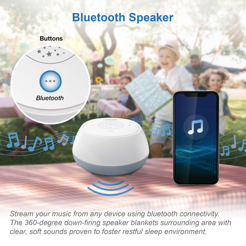 VTech V-Hush Mini Soprador para Dormir: Reproduza música