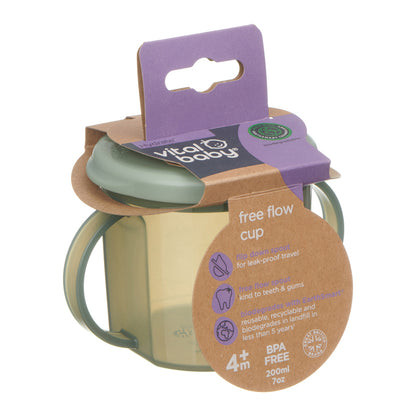 Vital Baby Copo de hidratação Free Flow Musgo