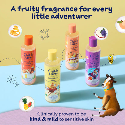 Child's Farm Gel de Banho e Cabelo Amora e Maçã 500ml