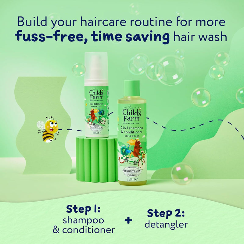 Child's Farm Shampoo e condicionador Maçã