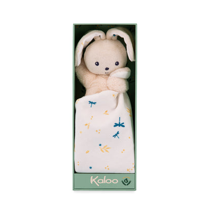 Kaloo Carre Douceur Doudou Coelho Branco Delicado 17cm