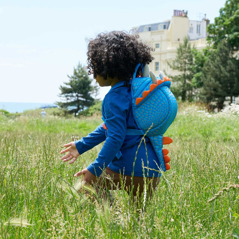 LittleLife Mochila infantil com estampa de tricerátopo.