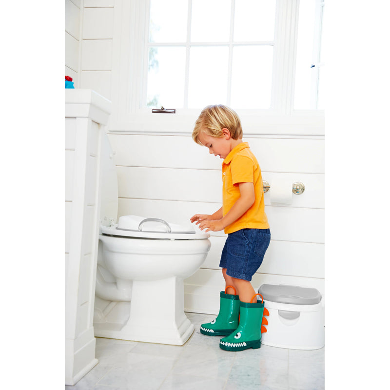 Munchkin Assento sanitário resistente cinza