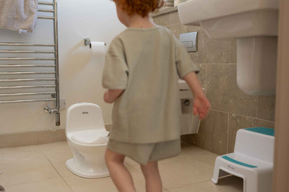 Nuby Vaso sanitário com som realista de descarga