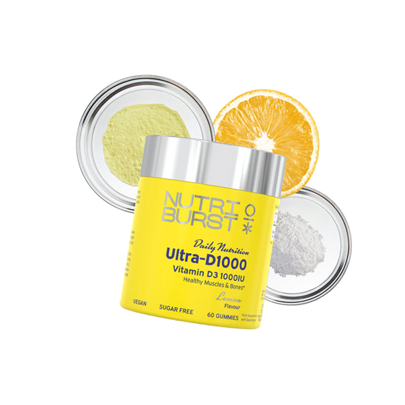 Nutriburst Ultra D3 1000 UI 60s