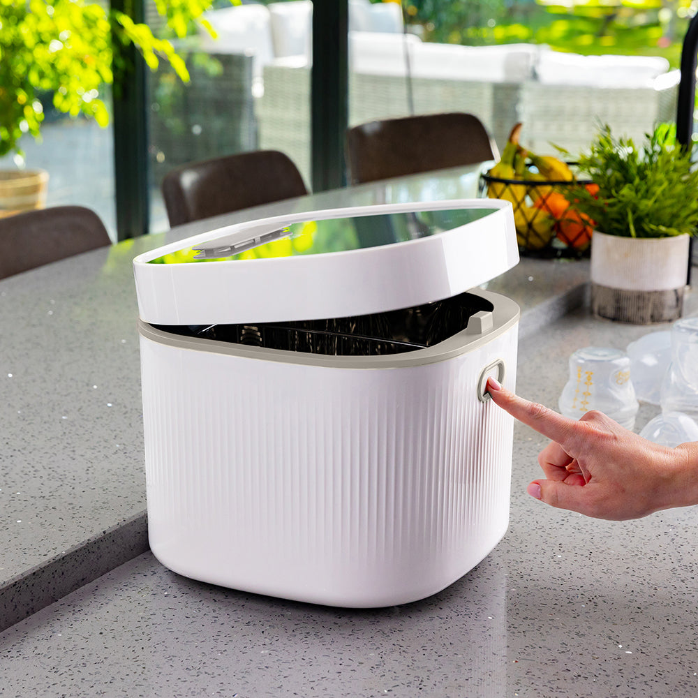 Vital Baby Esterilizador e secador UV Nurture Advanced Pro, branco ártico