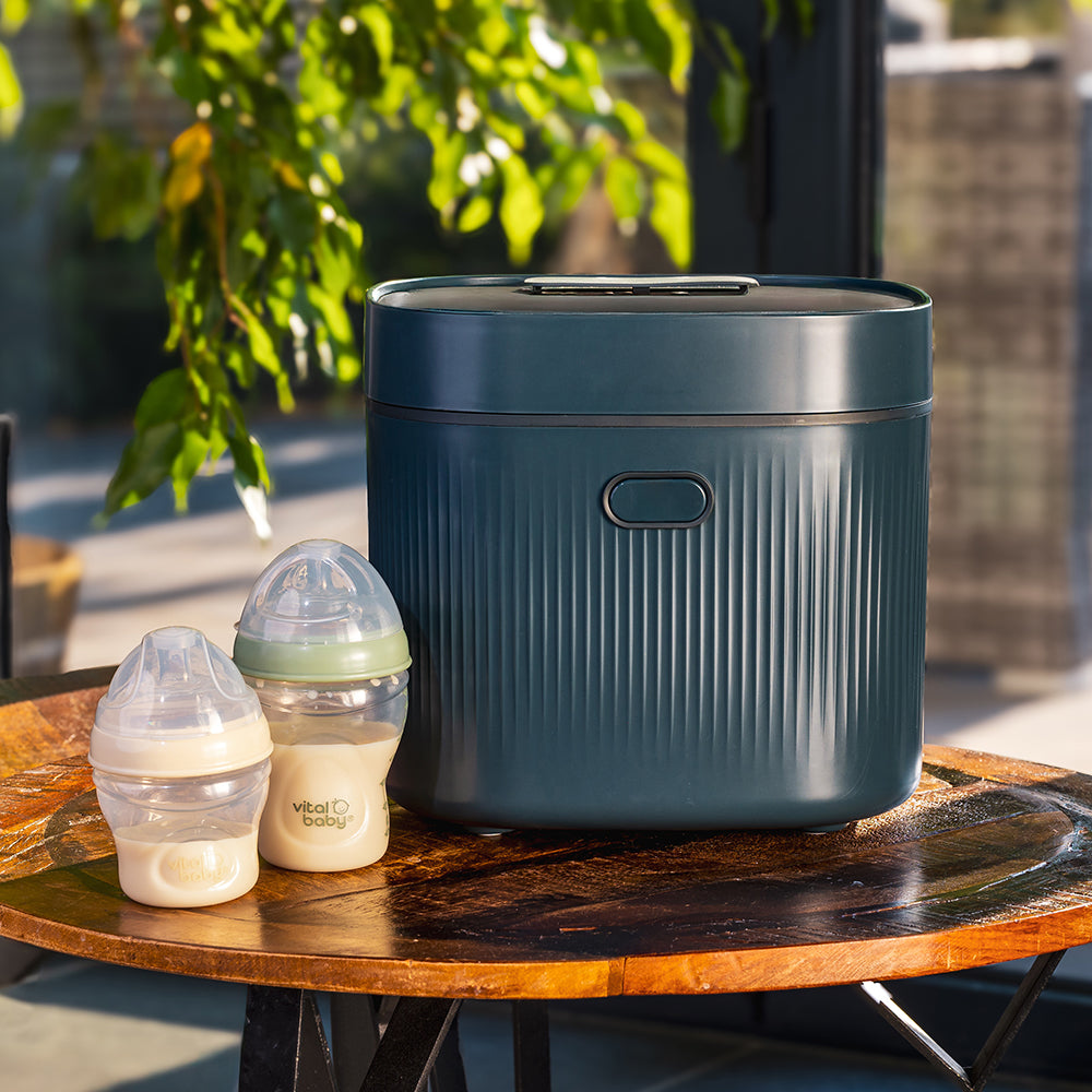 Vital Baby Esterilizador e secador UV Nurture Advanced Pro, azul fumê