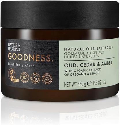 Baylis & Harding Esfoliante Corporal Goodness Oud 450g