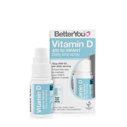 BetterYou Spray oral Infantil de vitamina D 400 UI