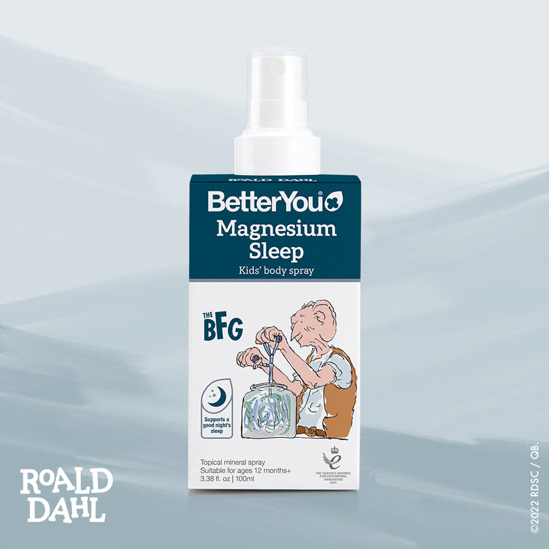 BetterYou Spray Corporal Infantil Roald Dahl Magnésio para Dormir