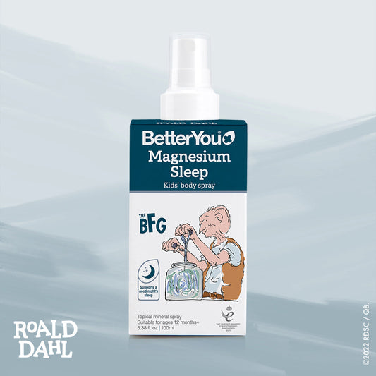 BetterYou Spray Corporal Infantil Roald Dahl Magnésio para Dormir
