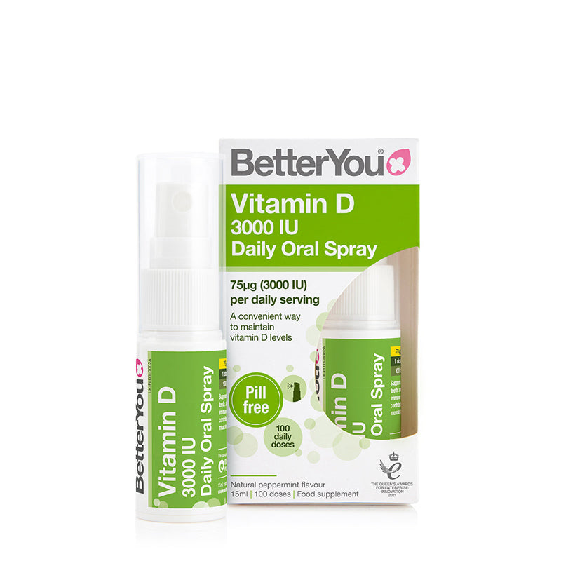 BetterYou Spray oral Vitamina D 3000 UI