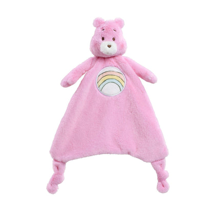 Naninha de Pelúcia Ursinhos Carinhosos (Cheer Bear) – Rosa, Macia, com Arco-íris – Para Bebês (A partir do Nascimento)