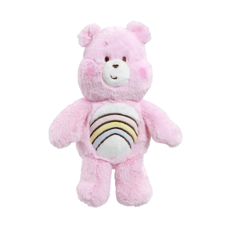 Ursinho Carinhoso Cheer Bear – Pelúcia Macia Rosa "Meu Primeiro Amiguinho" com Arco-íris – Para Bebês (A partir do Nascimento)