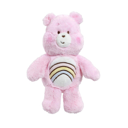 Ursinho Carinhoso Cheer Bear – Pelúcia Macia Rosa "Meu Primeiro Amiguinho" com Arco-íris – Para Bebês (A partir do Nascimento)