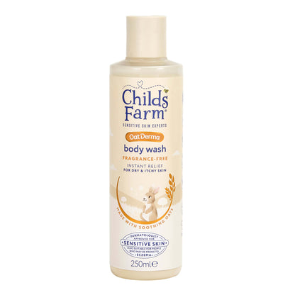 Sabonete Líquido para Cabelo e Corpo Child's Farm OatDerma 250ml