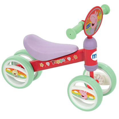 Deluxe Carrinho de Brinquedo Infantil Peppa Pig Bobble Ride-On - Veículo Licenciado no Reino Unido 2026 - Presente