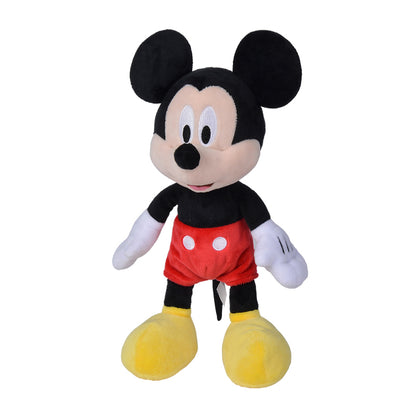 Disney Pelúcia Clássica Mickey Mouse 25 cm | Pelúcia Macia e Fofinha | Presente para Crianças e Fãs