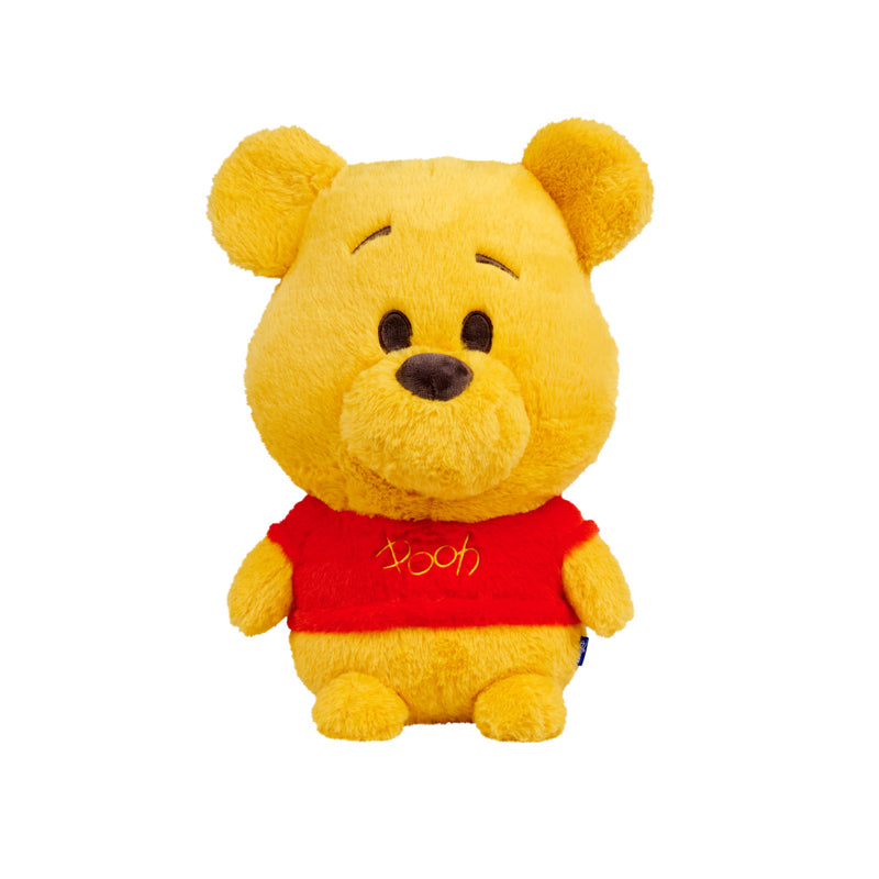 Disney Pelúcia Huggables Ursinho Pooh 35 cm Supermacia – Urso Fofinho para Abraçar e Brincar