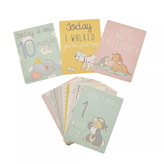 Disney Cartões de marcos do bebê Magical Beginnings: 30 anos
