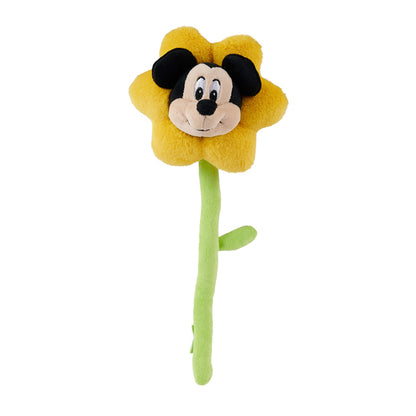 Disney Caixa de Presente In Bloom – Pelúcia de Flor do Mickey com Pétalas Macias, Haste Flexível e Detalhes Bordados