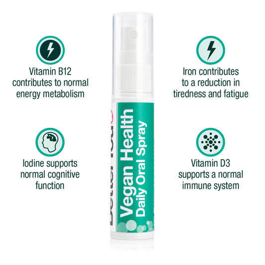 BetterYou Spray Bucal Vegan Health
