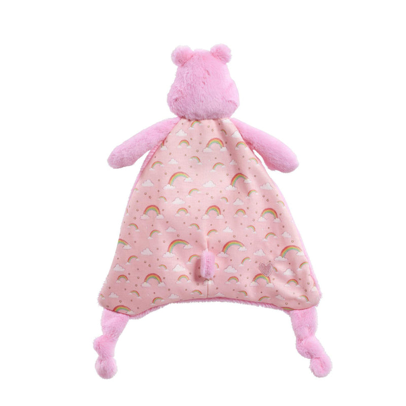 Naninha de Pelúcia Ursinhos Carinhosos (Cheer Bear) – Rosa, Macia, com Arco-íris – Para Bebês (A partir do Nascimento)