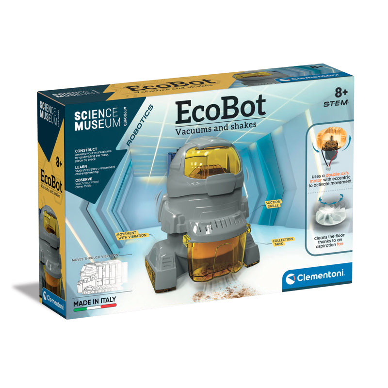 Clementoni Kits iniciais de robótica Ecobot do Museu de Ciências