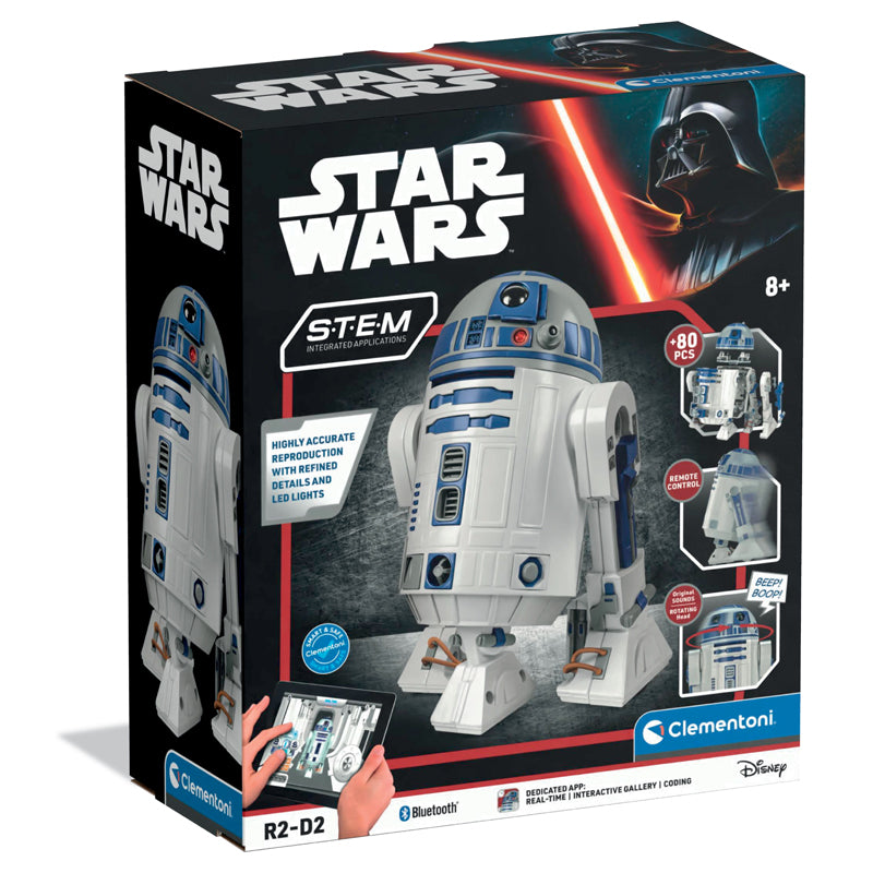 Clementoni Star Wars R2-D2 Robot Luzes LED