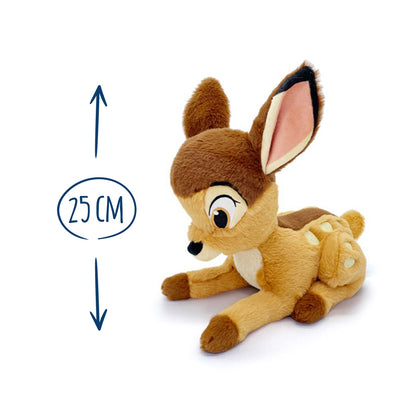 Pelúcia Disney Bambi 25cm – Supermacia, Fofinha e Clássica – Presente para Bebês