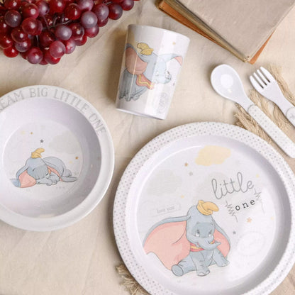 Beginnings Conjunto de louça de melamina Disney Magical , 5 peças, Dumbo