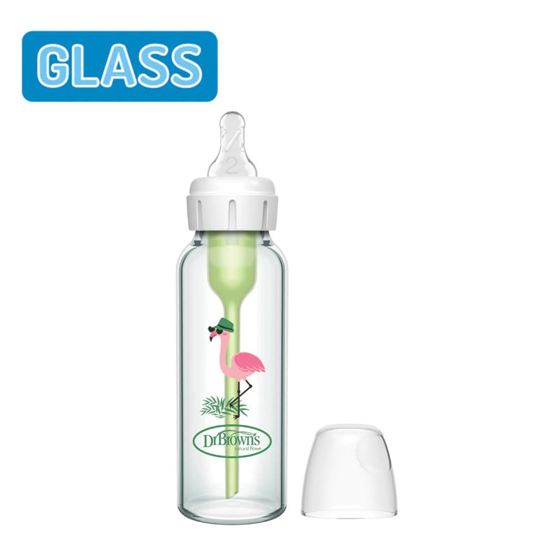 Dr Brown's Options+ Copo Estreito Flamingo 250ml