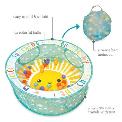 Infantino Ginásio Pop Up Ball Pit