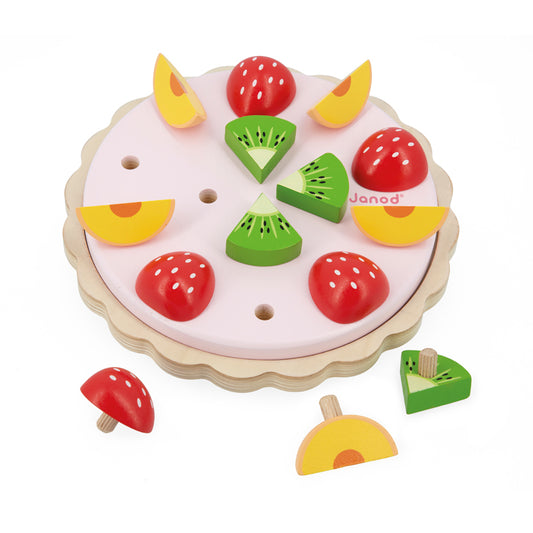 Janod Twist mi primer pastel de frutas
