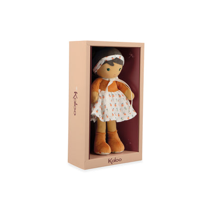 Kaloo Boneca Tendresse Eloise, 25cm, microveludo, musselina, veludo cotelê.