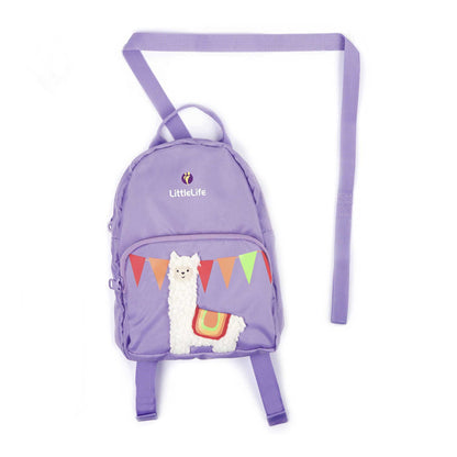 LittleLife Mochila infantil com estampa de lhama.