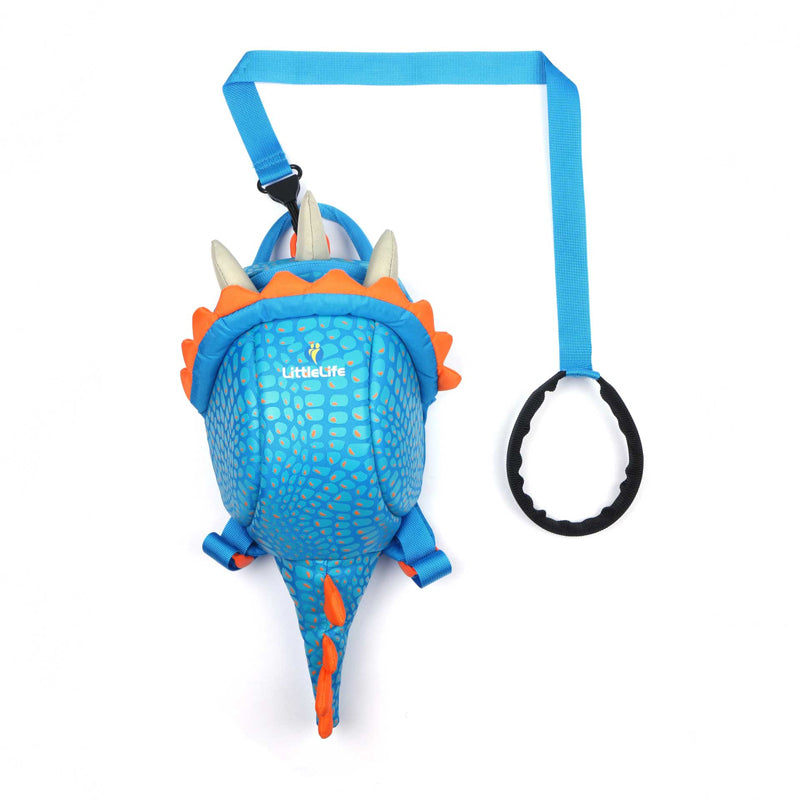 LittleLife Mochila infantil com estampa de tricerátopo.