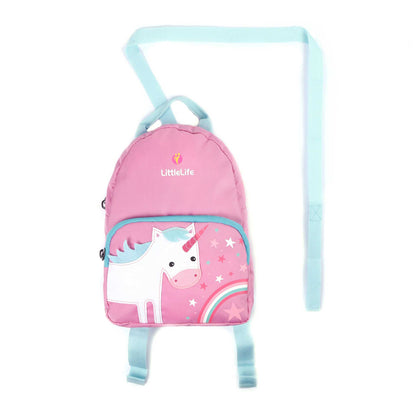 LittleLife Mochila infantil com estampa de unicórnio e rédeas