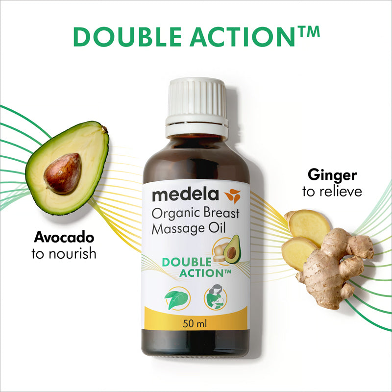 Medela Óleo de Massagem para Seios 50ml amamentação