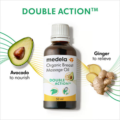 Medela Óleo de Massagem para Seios 50ml amamentação