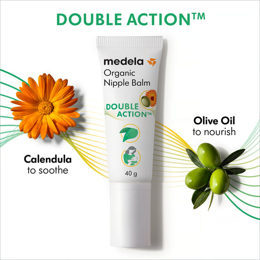 Medela Bálsamo para mamilos orgânico 40g, leve e orgânico.