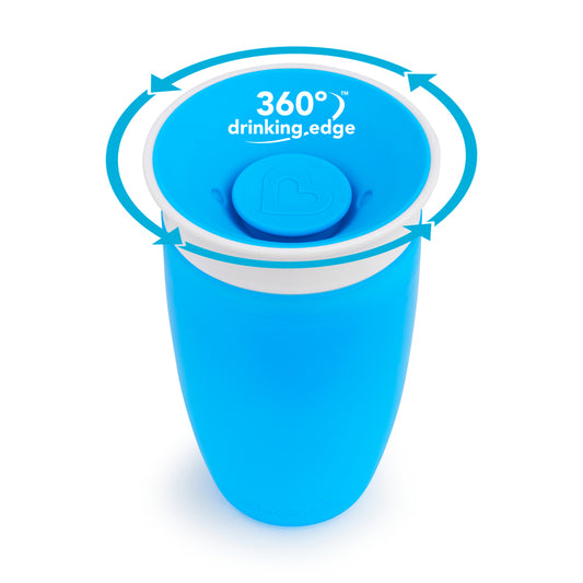 Vaso para sorber Munchkin Miracle 360 ​​​​Azul 296ml